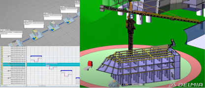 Fertigungsplanung Simulation