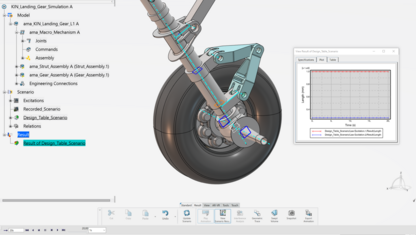 Kinematische Simulation in CATIA innerhalb 3DEXPERIENCE