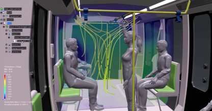 High Capacity Tramway Simulation