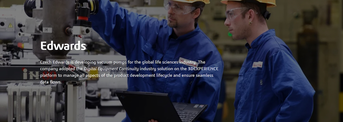 Edwards 3DX Alliance Referenz